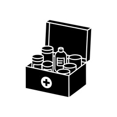 Medical Box Icon &ndash; Flat Minimal First Aid Symbol