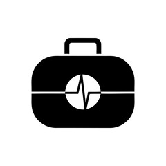 Medical Box Icon &ndash; Flat Minimal First Aid Symbol