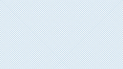 手書きの青い色の斜めグリッドのテクスチャ - シンプルでモダンな細い線の方眼パターンの背景素材