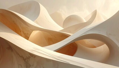 abstract background with waves