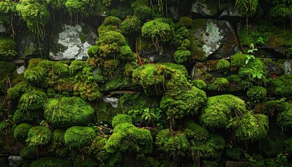 moss on the tree