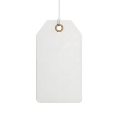 [Generative AI] 빈 흰색 가격표 태그