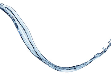 Water Splash on Transparent background