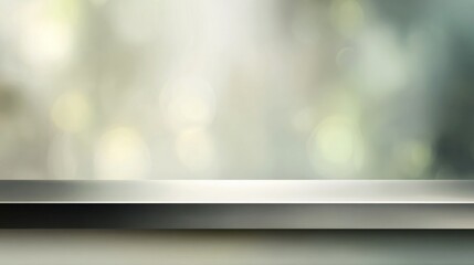 Soft Focus Background for Product Display with Subtle Bokeh and Space for Text or Images, Ideal for Marketing and Advertising Visuals