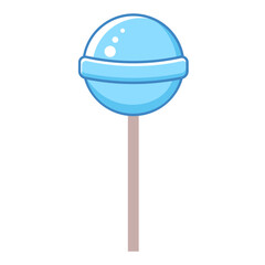 Minimal shiny vector lollipop
