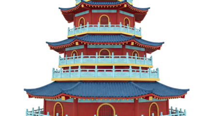 Traditional Chinese Pagoda Architecture