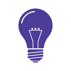 Obraz premium Vector Light Bulb Icon