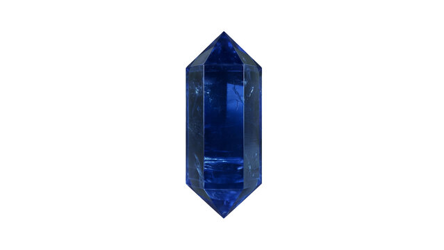 Blue Sapphire Crystal Point