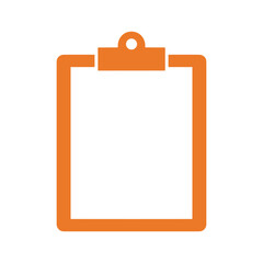 Clipboard Icon Vector Illustration