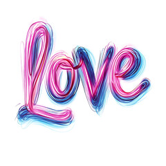  Handwritten Neon Love Script with Glowing Light Effect
Clipart PNG, Transparent Background