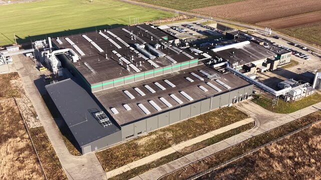 Future ready AI data center industrial exterior