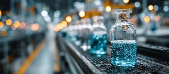 Inside a medical laboratory, vaccine testing research utilizes image technology