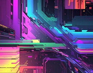 ネガティブな抽象的な素材