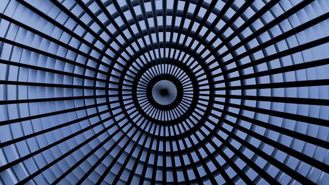 Mesmerizing intricate spiral design with a grid structure