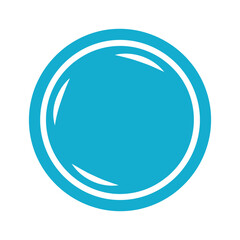 Blue Circle Icon