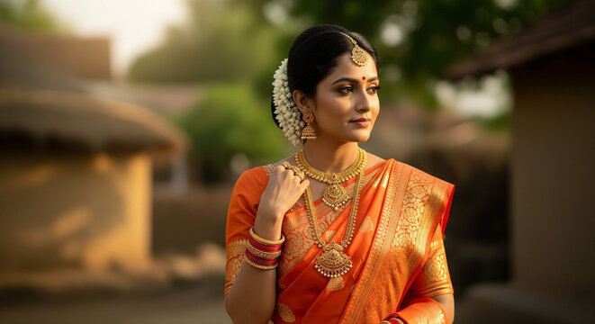 saree look best wedding look 