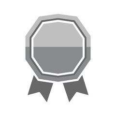 Gray Badge Icon