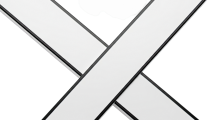 Abstract White and Black Geometric Pattern