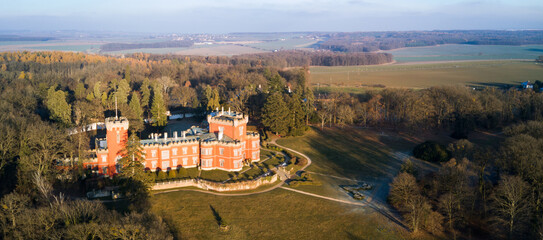 Hr&aacute;dek u Nechanic castle, Czech Republic