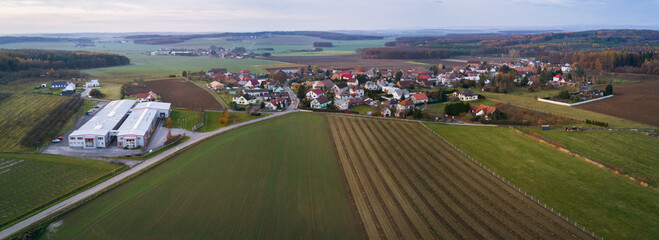 Czech landscape in autumn colors