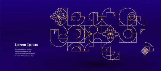 幾何学 抽象 サークル パターン 葉 伝統 背景