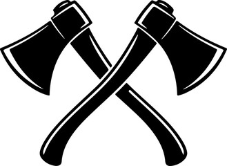 Woodcutter Axe Tool silhouette vector illustration
