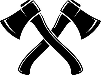 Woodcutter Axe Tool silhouette vector illustration