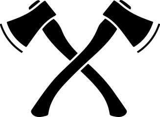 Woodcutter Axe Tool silhouette vector illustration