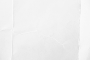 crumpled or folded paper texture with a transparent background