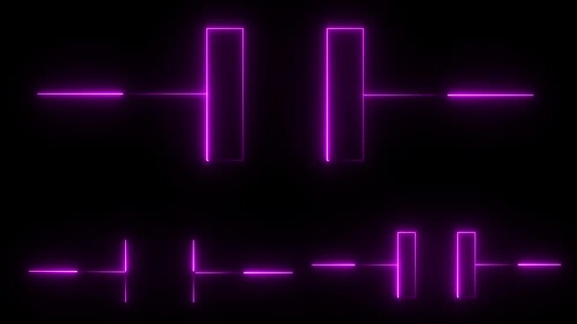 Set of electronic symbol line icon design. Electronic sign vector. Such as lamp, battery, diode, resistor, fuse and others. Black outline design. Editable vector image icon .