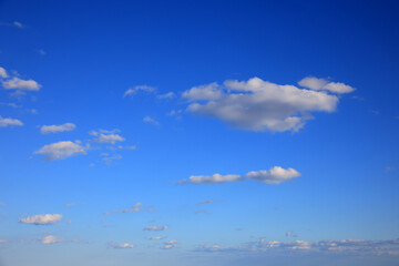 blue sky background with clouds