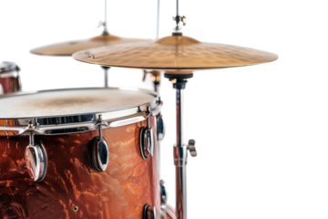 Detailed Drum Kit Components Arranged For Professional Percussion Performance And Musical Practice