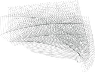 op art creative dynamic background, modern lines wave effect pattern, original vector composition