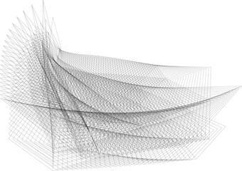 op art creative dynamic background, modern lines wave effect pattern, original vector composition