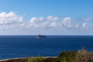 Filfa Island in the Mediterranean Sea. Malta