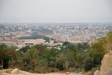 Fototapeta premium view of the city of jericho