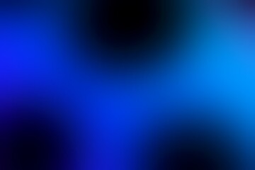 Abstract blurred background image of blue colors gradient used as an illustration. Designing for posters, interior, banner, card or advertisements.