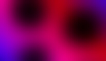 Abstract blurred background image of red, purple, blue colors gradient used as an illustration. Designing for posters, interior, banner, card or advertisements.