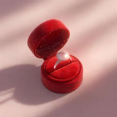 Romantic Valentine Illustration with Hearts and Love Symbols