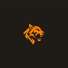 Tiger logo representing power, courage, and fierce confidence.