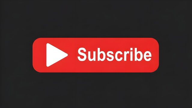 The "Subscribe" button icon is red with a white play symbol on a dark background for digital video content. - Powered by Adobe