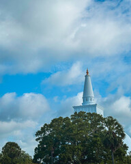 Ruwanweli Maha Seya Stupa in Anuradhapura, Sri Lanka