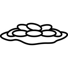 Blood Clot Thrombosis Line Icon: Medical and Circulatory System