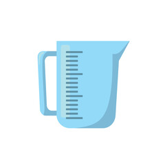 Measuring cup icon vector, measuring beaker vector icon, measuring cup clip art, kitchen liquid measurement tool vector, kitchen cooking equipment vector