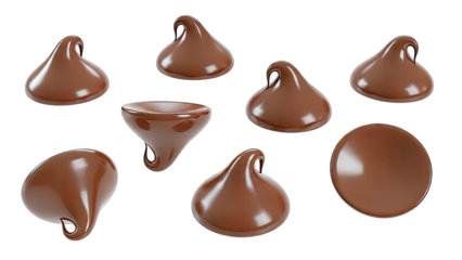 Assortment of Chocolate Drops