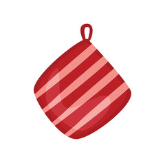 Pot holder icon vector, hot pads vector illustration, oven pot holders vector image, oven mitt clip art