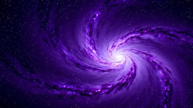 Purple Energy Swirl Abstract Motion Background