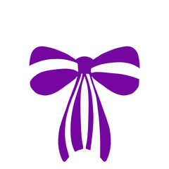 Puple bow