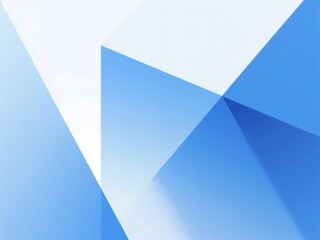 Abstract corporate business background with blue gradient and geometric shapes