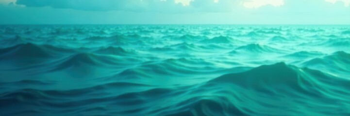 Ocean-inspired gradient, blended blue-green hues , gradient, soft, subtle